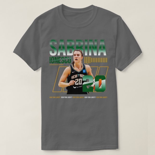 Sabrina Ionescu 1 T-Shirt (Design Front)