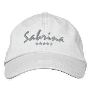 Sabrina Name Embroidered Hat