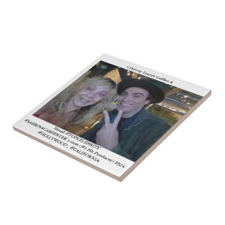 #SABRINACARPENTER 's #PRODUCER with #LAURAHGUILLEN Ceramic Tile