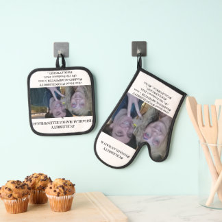 #SABRINACARPENTER 's #PRODUCER with #LAURAHGUILLEN Oven Mitt & Pot Holder Set