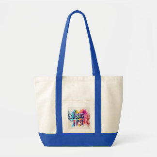 Sac Fourre-tout Tote Bag "Jesus First"