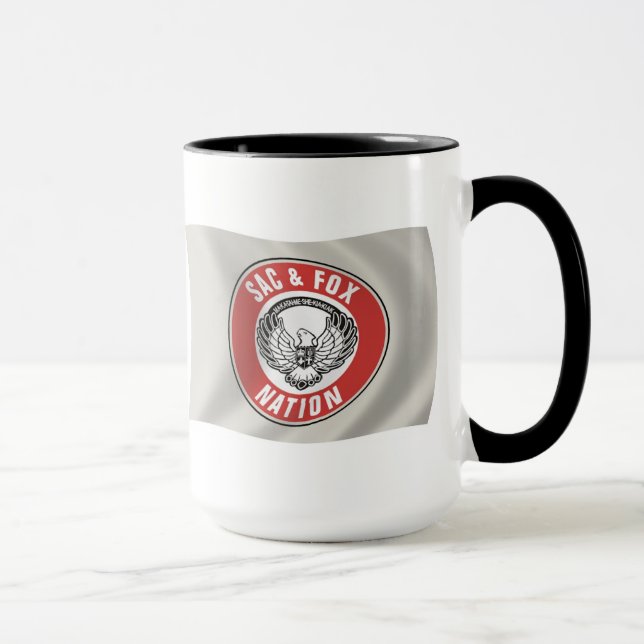 Sac & Fox Nation (Oklahoma) Flag Mug (Right)