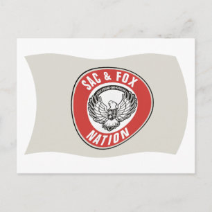 Sac & Fox Nation (Oklahoma) Flag Postcard