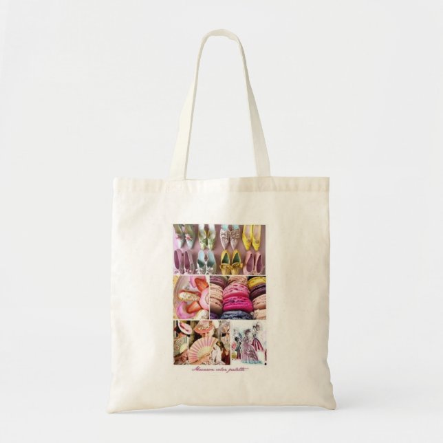 SAC LE MONDE OF MARIE ANTOINETTE TOTE BAG (Front)