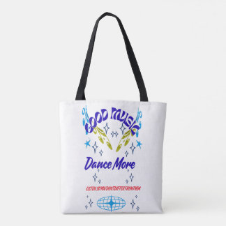 Sac, Music Dance Tote Bag