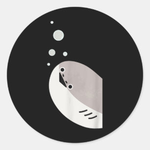 Sacabambaspis Fish Meme  Classic Round Sticker