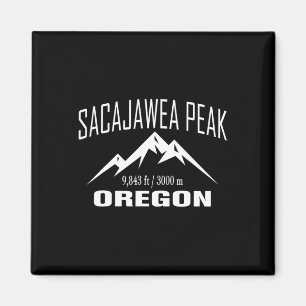 Sacajawea Peak Oregon Climbing Summit Club Outdoor Magnet
