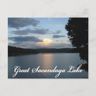 Sacandaga  Clouds Postcard