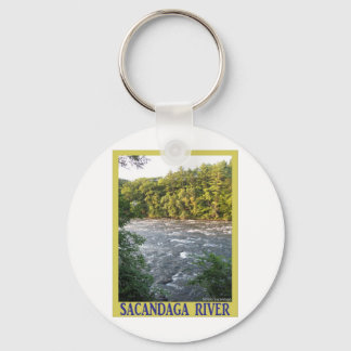 Sacandaga River Key Ring