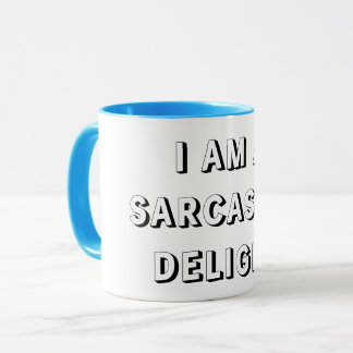 Saccadic delight funny mug