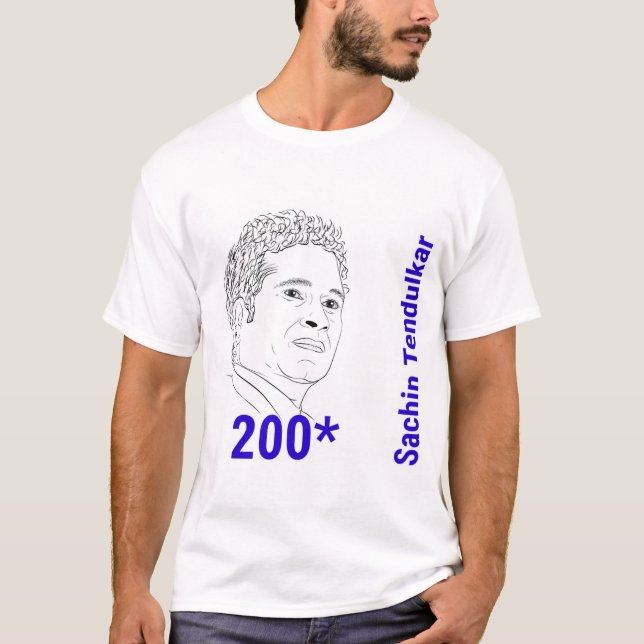 Sachin Tendulkar 200 T-Shirt (Front)