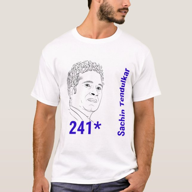 Sachin Tendulkar 241 T-Shirt (Front)