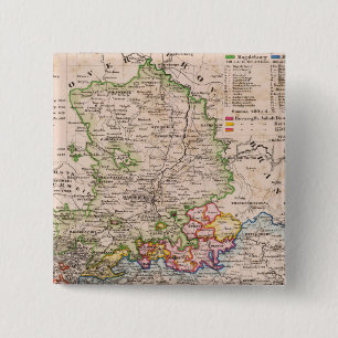 Sachsen, Anhalt 15 Cm Square Badge
