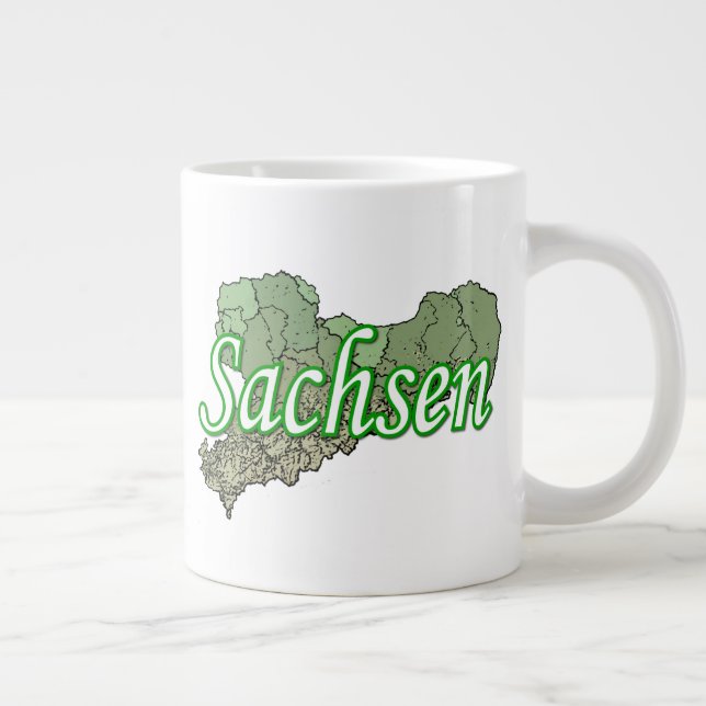 Sachsen Large Coffee Mug (Right)