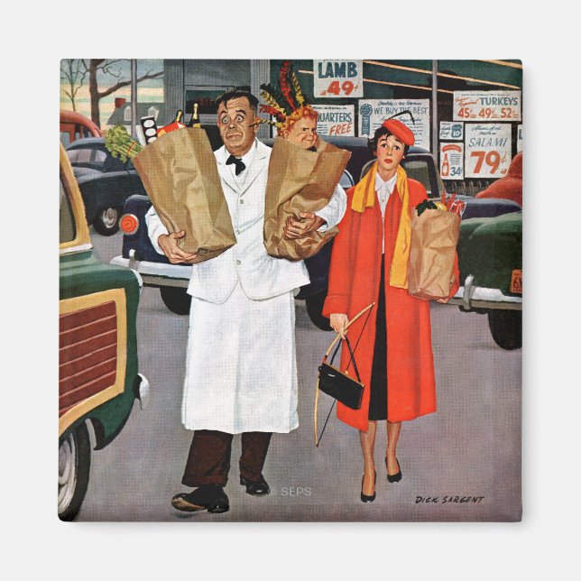 Sack Full of Trouble Magnet (Front)