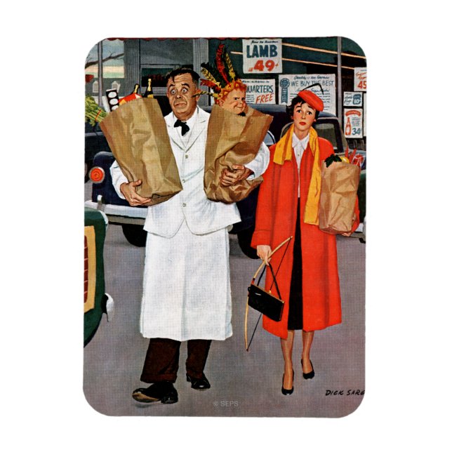 Sack Full of Trouble Magnet (Vertical)