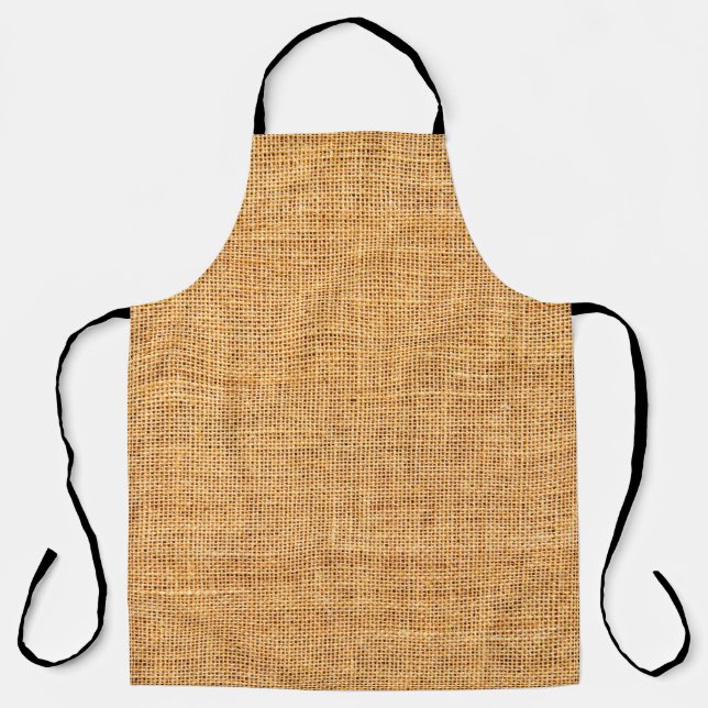 Sackcloth texture for background apron (Front)