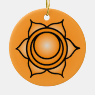 Sacral Chakra Christmas Ornament