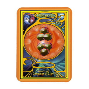 Sacral Chakra Mandala- interity Magnet