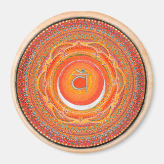 Sacral Chakra Mandala Magnet