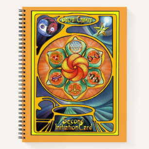 Sacral Chakra Mandala Notebook