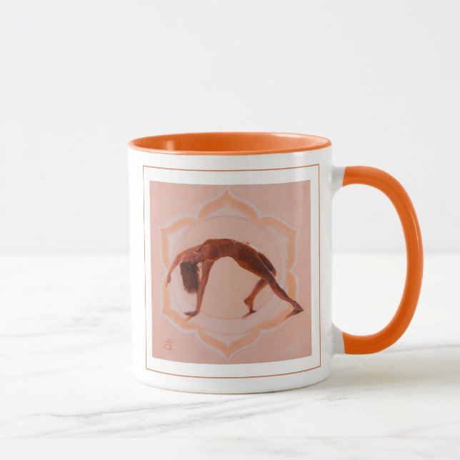 Sacral Chakra/Yoga Mug (Right)