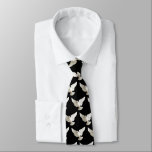 Sacrament Confirmation Dove Spirit Black White Tie<br><div class="desc">This is a beautiful black and white tie with the Holy Spirit | Holy Ghost in the form of a dove.</div>