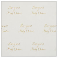 Sacrament of Holy Orders Golden 3D Look