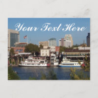 Sacramento, CA "Your Text Here" Postcard