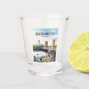 Sacramento California Shot Glass