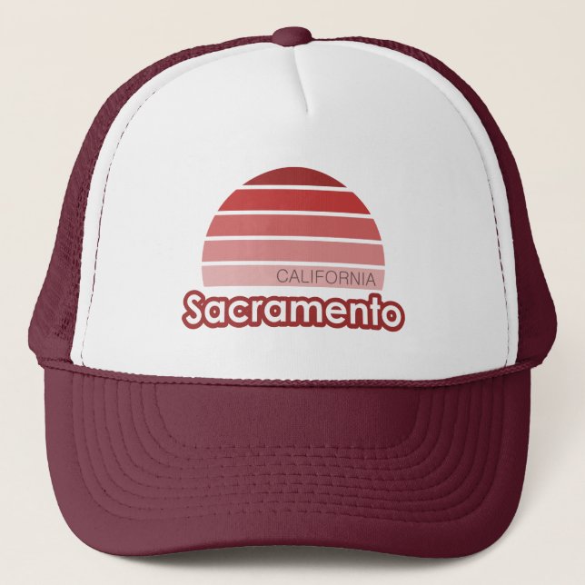 Sacramento California Trucker Hat (Front)