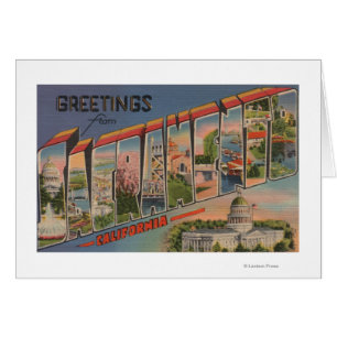 Sacramento, CaliforniaLarge Letter Scenes