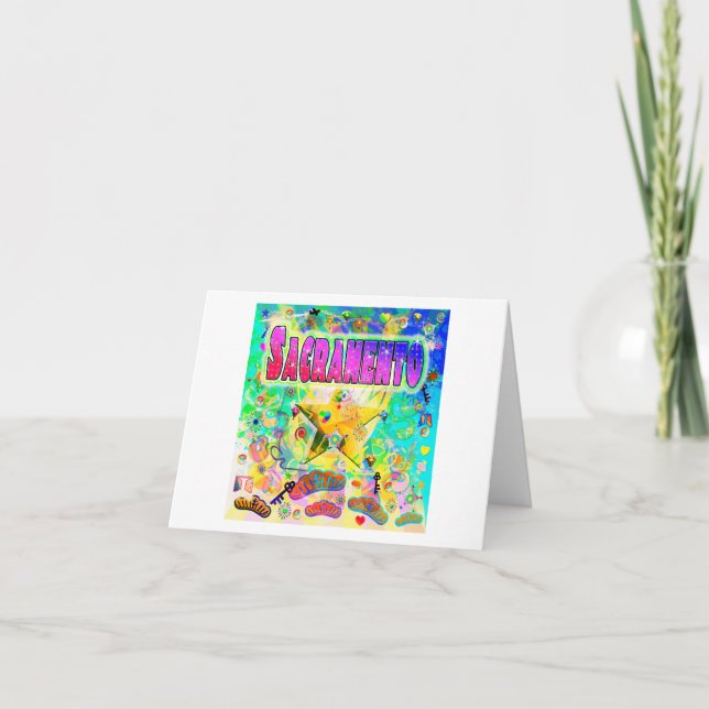 Sacramento Epoch Hour Greeting Card (Front)