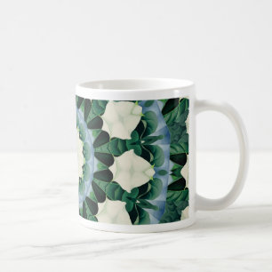 Sacramento Green and Cerulean Blue Mandala Coffee Mug
