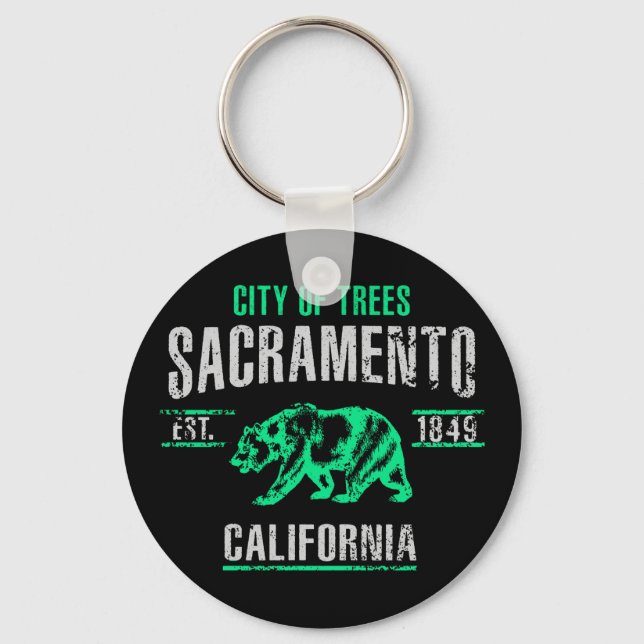 Sacramento Key Ring (Front)