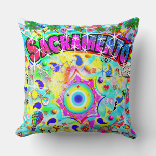 Sacramento Mystic Dance  Cushion