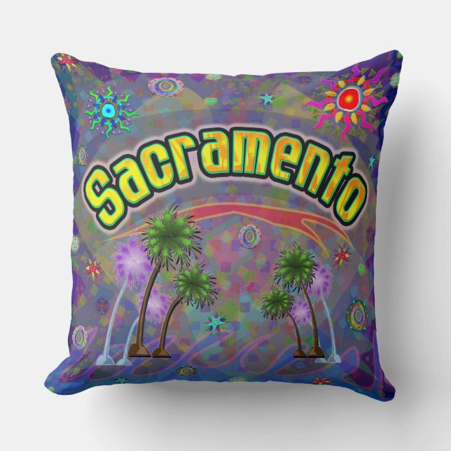 Sacramento Noble Voyage Pillow (Front)