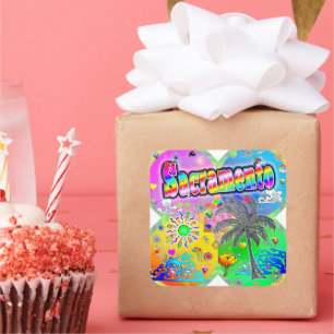 Sacramento Quadro Seasons Sticker