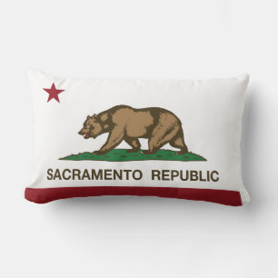 Sacramento Republic Flag Lumbar Cushion