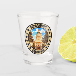 Sacramento shot glass