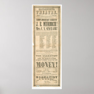 Sacramento Theatre (1431A) Poster