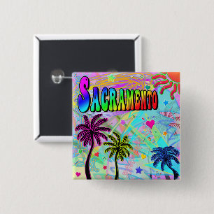 Sacramento Vivid Romance Button