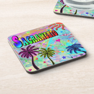 Sacramento Vivid Romance Coaster
