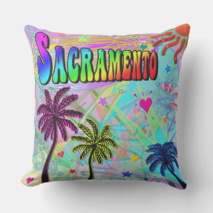Sacramento Vivid Romance Pillow