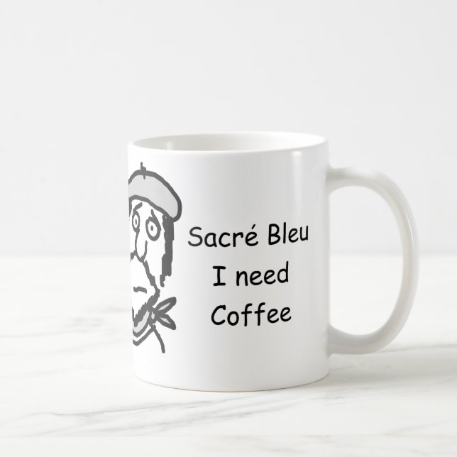 Sacre Bleu Coffee Mug (Right)