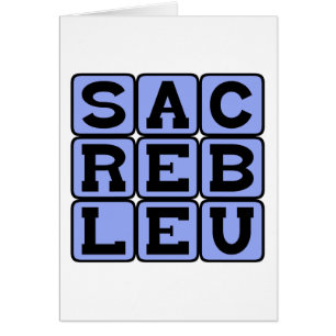 Sacré Bleu, French Slang