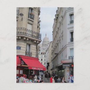 Sacre Coeur Basilica Dome, Paris Postcard