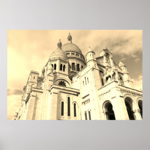 Sacré-Coeur de Montmartre Paris Sacre Coeur Poster