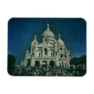 Sacré-Coeur Montmartre Paris France Architecture Magnet