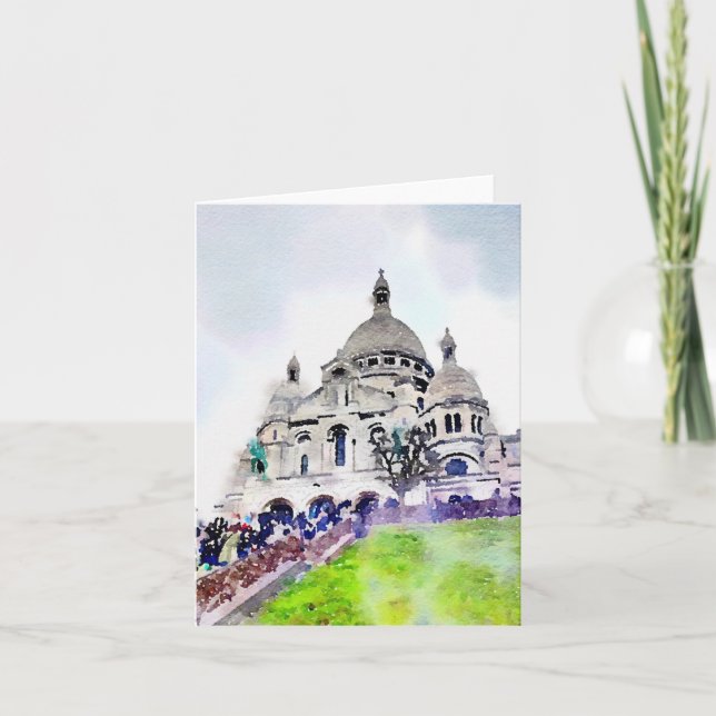 Sacre Coeur Note Card (Front)